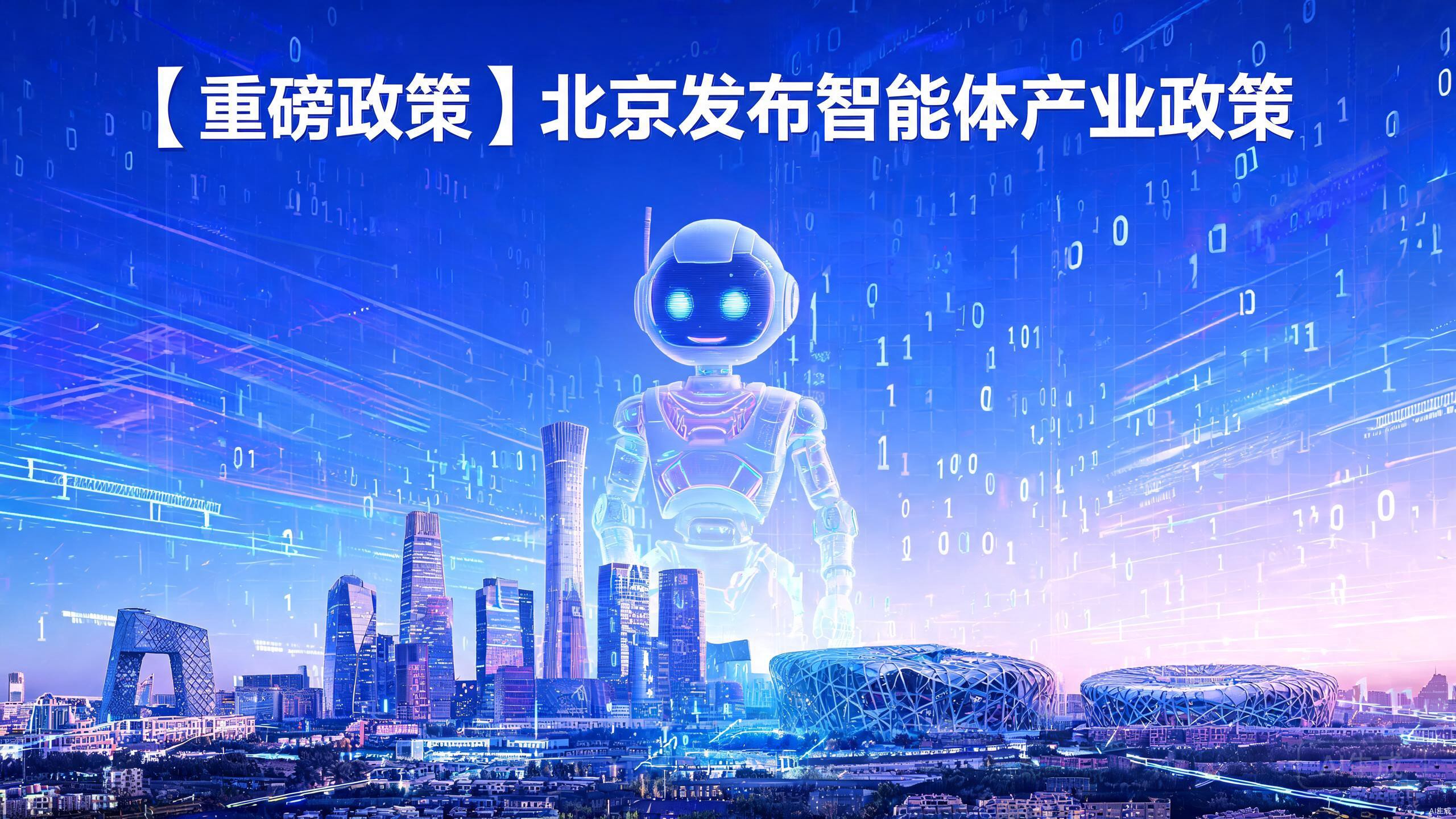 北京推出10条措施加快智能体创新发展，支持一人公司创业新模式