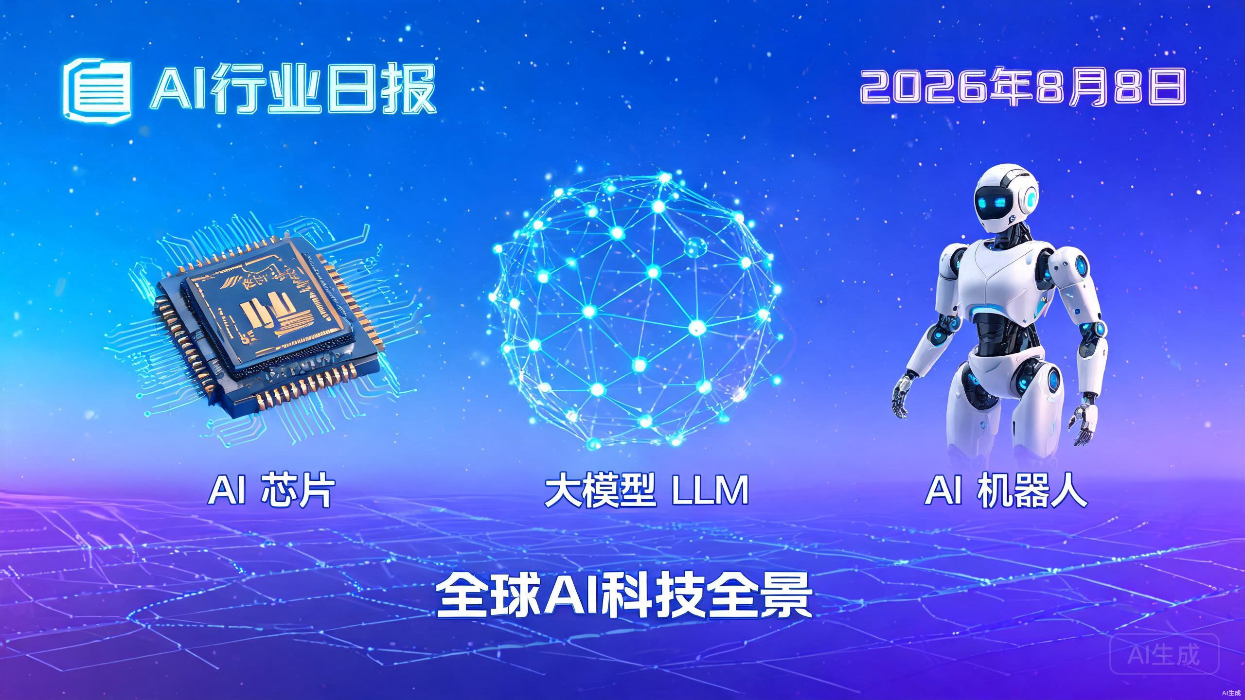 AI日报 2026-08-08：xAI发布Grok 4.6、欧洲AI融资230亿美元创纪录、中国AI APP豆包3.82亿月活领跑