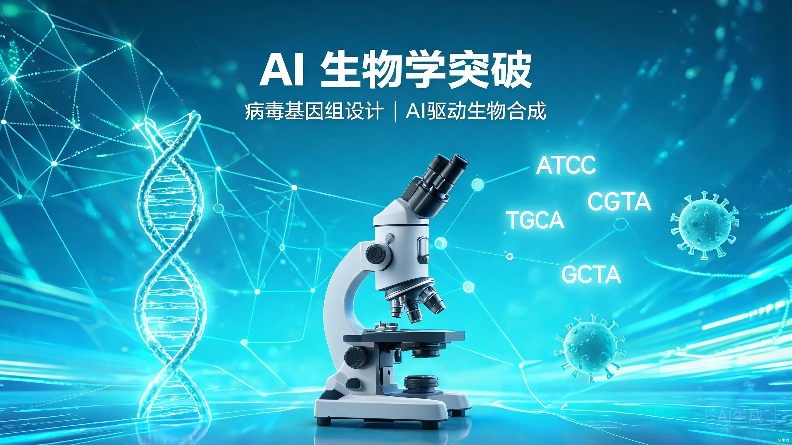 斯坦福团队用AI模型Evo设计近70万病毒基因组，16个在实验室中存活