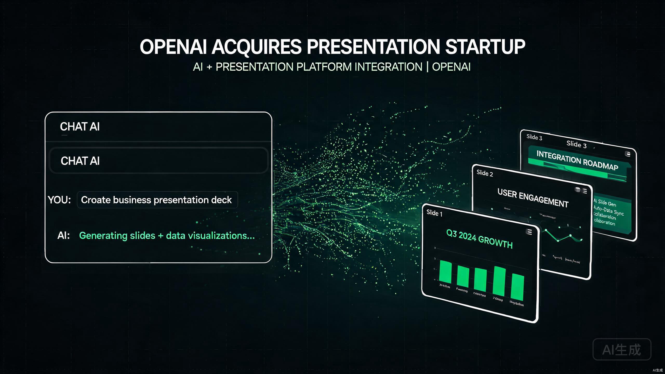 OpenAI收购AI演示文稿初创NextSlide，团队整体并入ChatGPT部门剑指办公场景