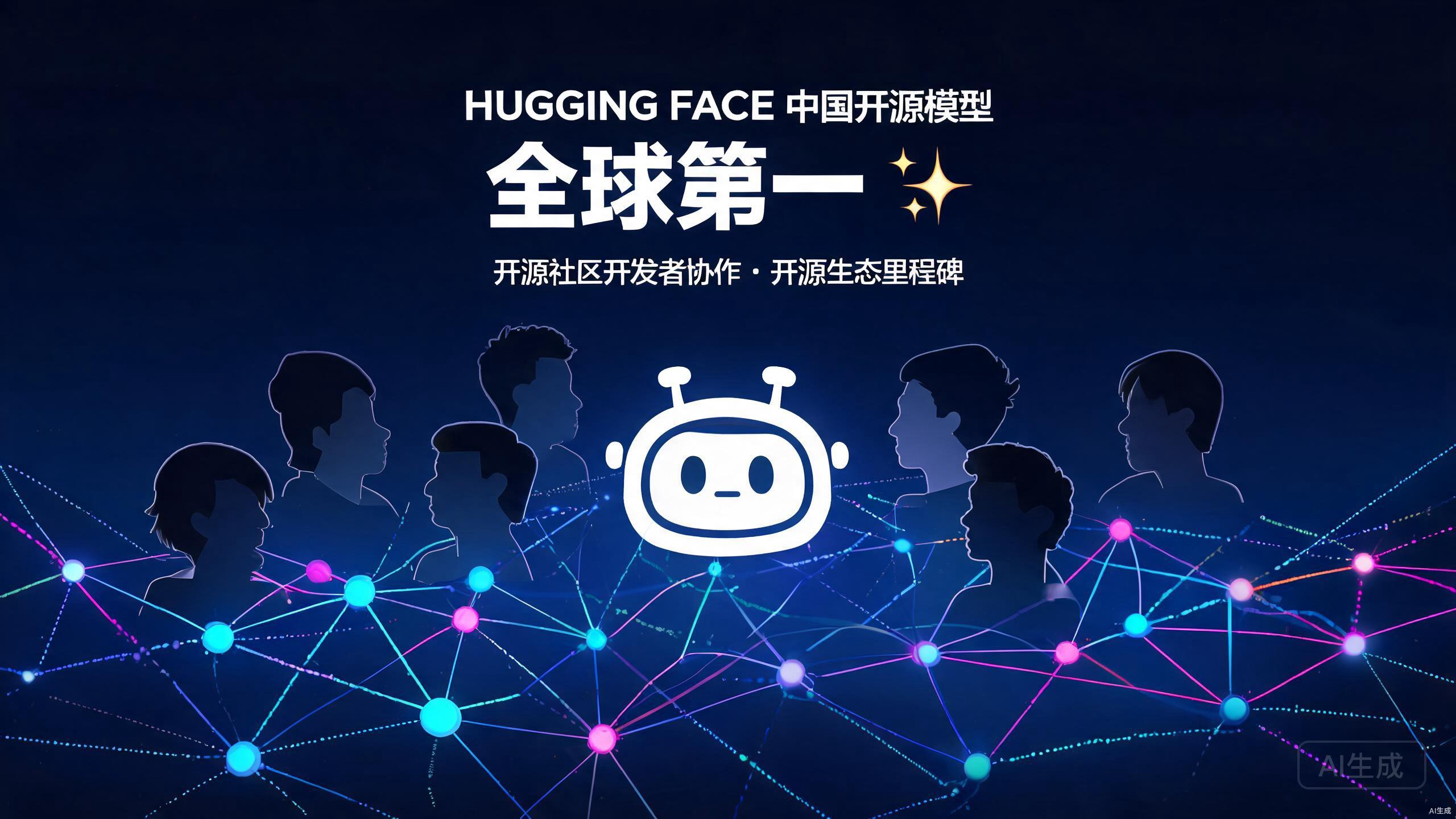 Hugging Face报告：中国开源模型下载量占比达41%首次超越美国，全球开源生态格局重塑