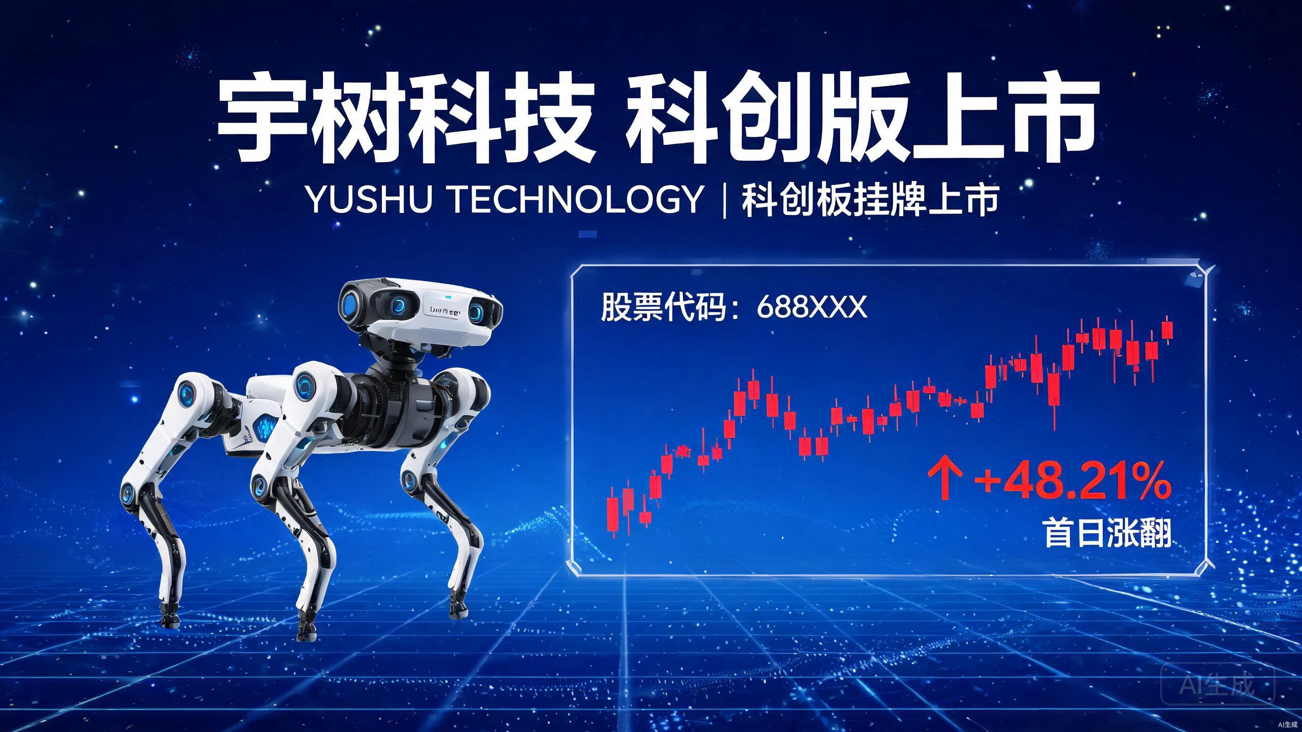 宇树科技8月19日科创板上市，发行市值610亿元，上市前发布"超人"机器人