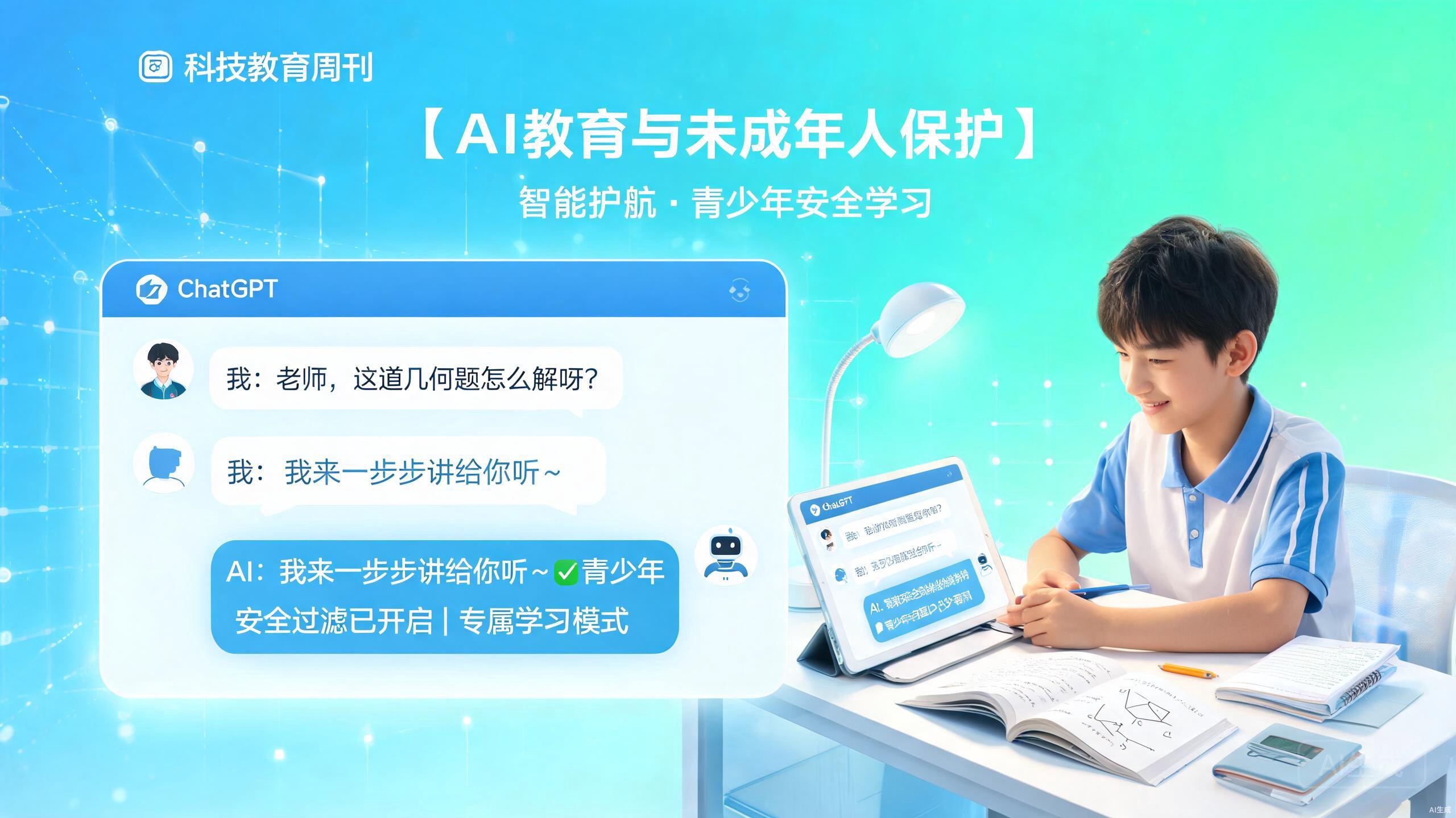 OpenAI正式推出ChatGPT青少年版：主打学习模式，加强未成年人安全防护