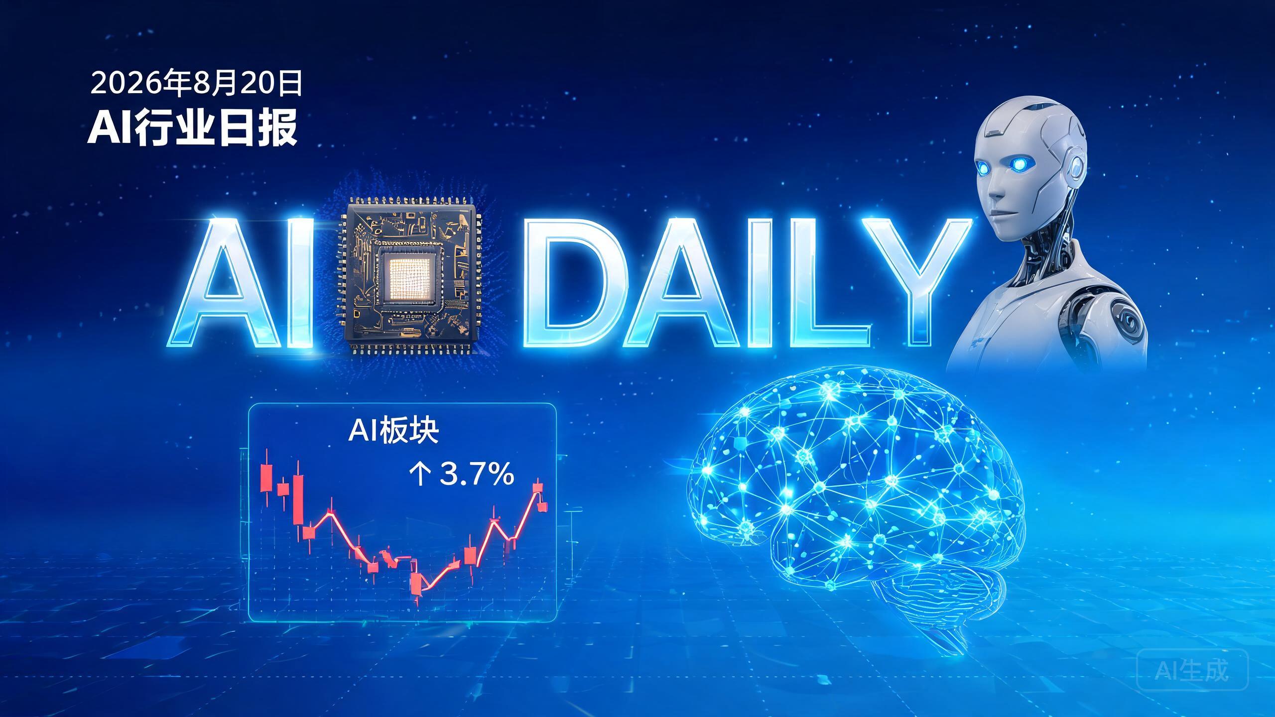 AI日报 2026-08-20：OpenAI推迟IPO至2027年，我国超70家具身智能训练场建成