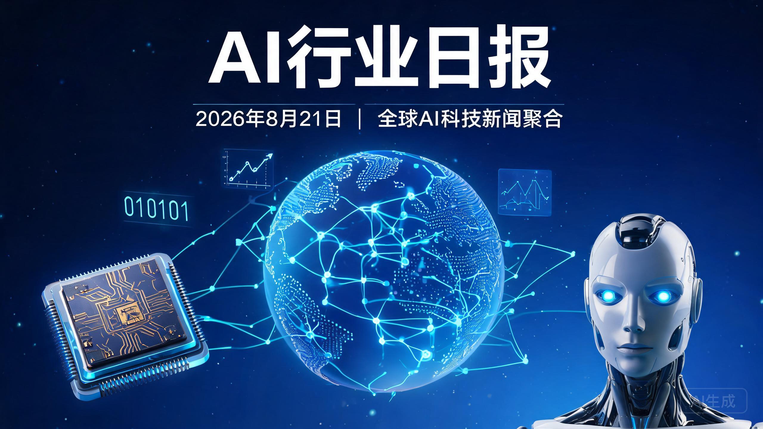 AI日报 2026-08-21：Cerebras发布CS-4叫板英伟达、xAI Grok现乱码故障、皮尤研究显示三分之一网页由AI创作