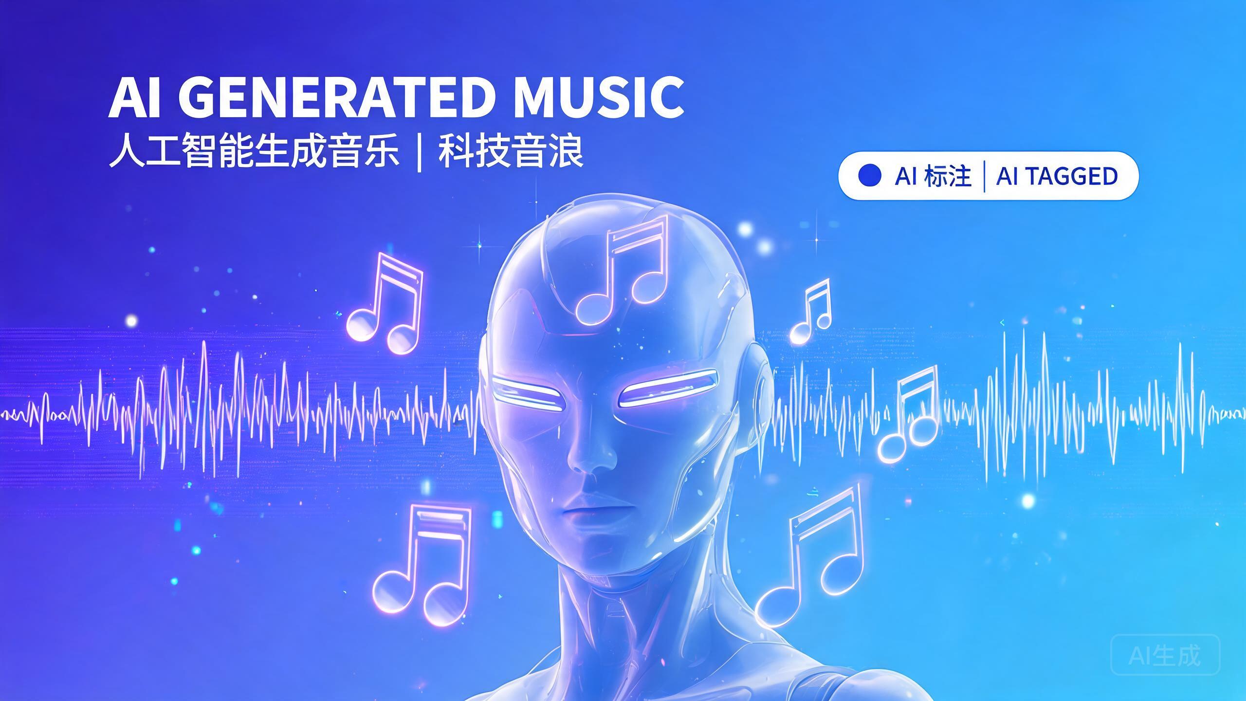 苹果Apple Music强制要求标注AI生成音乐，超三成新增曲目已为AI创作