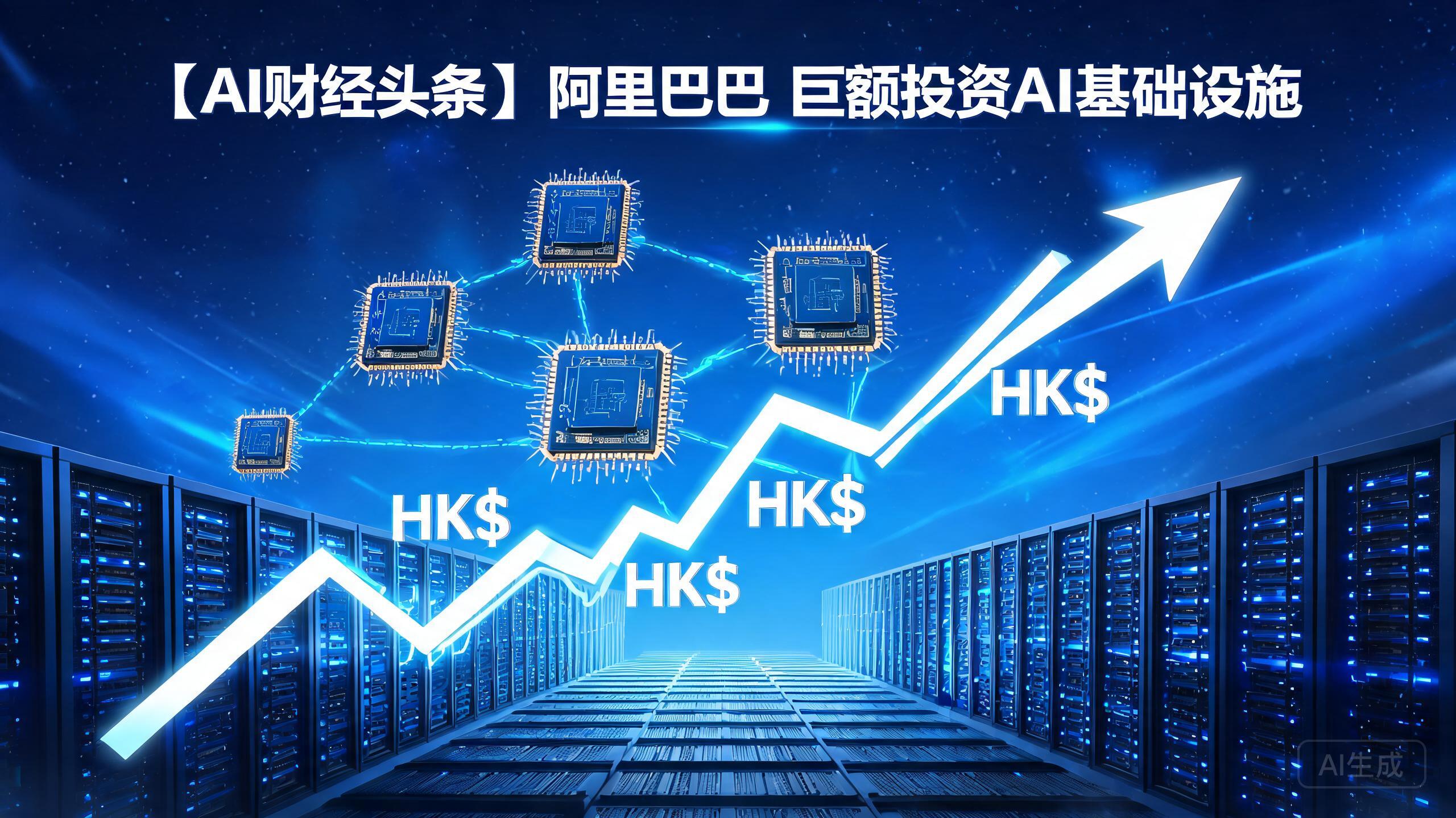 阿里巴巴完成800亿港元配售，资金100%投向全栈AI能力建设