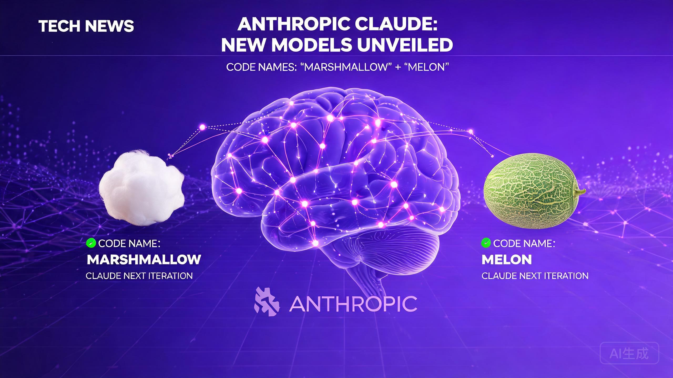 Anthropic两款新模型曝光：棉花糖与甜瓜进入早期访问测试