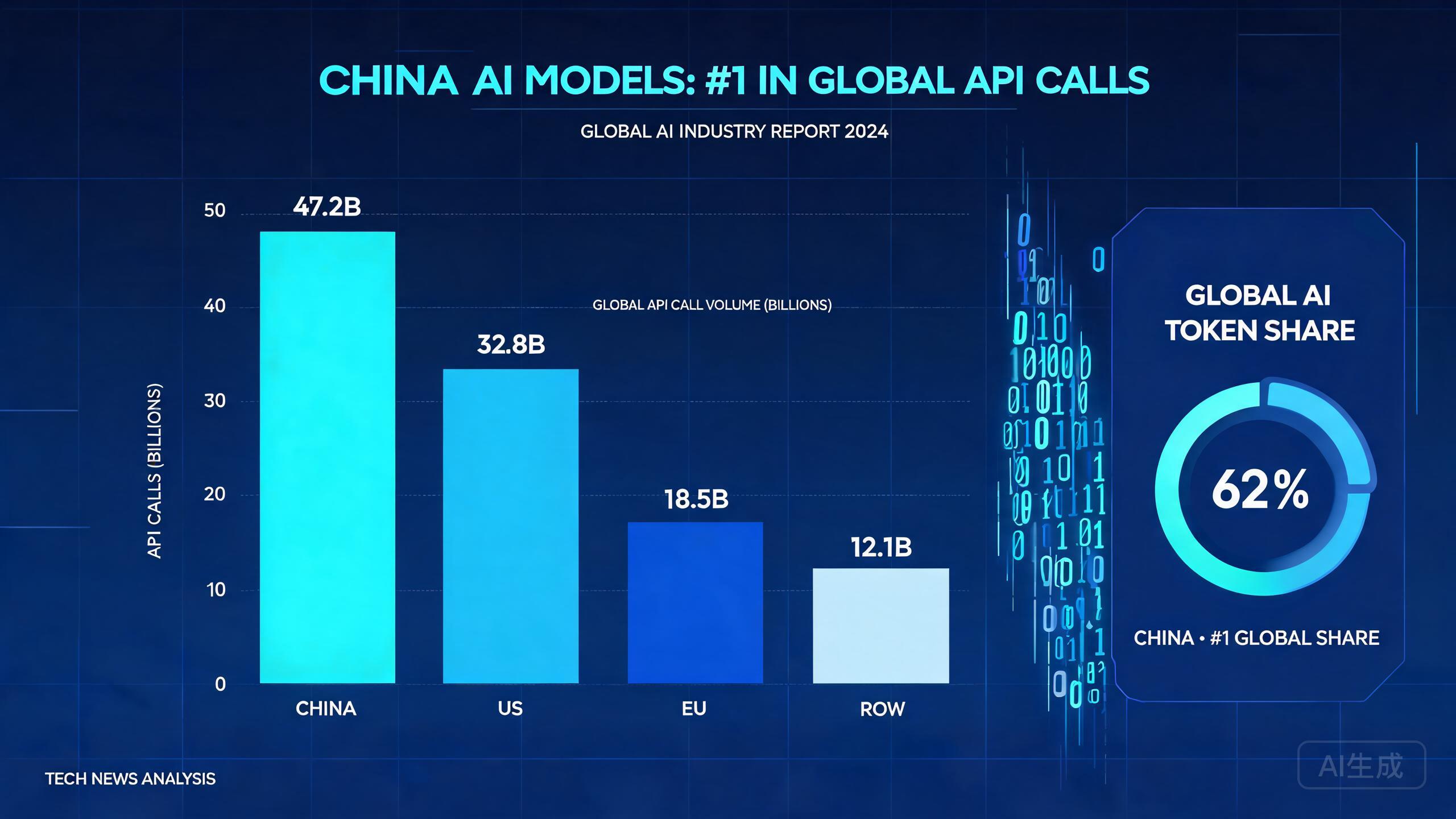 中国AI大模型周调用量连续十七周稳居全球首位，神秘Ox Alpha冲至第二