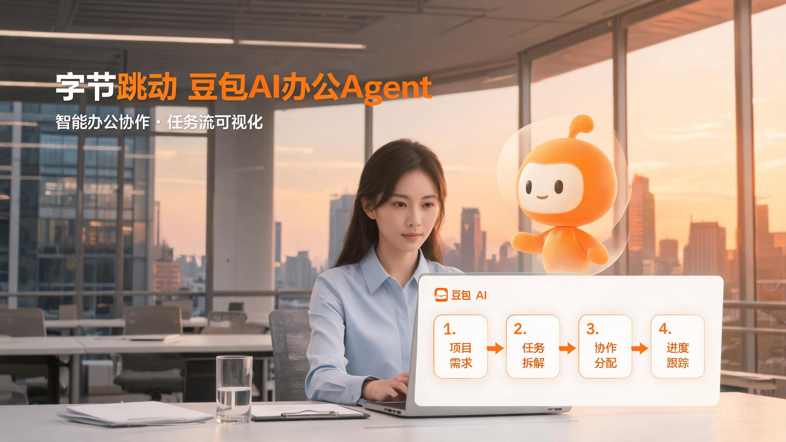字节跳动推出豆包工作AI办公Agent，主打任务自主拆解与工作流闭环